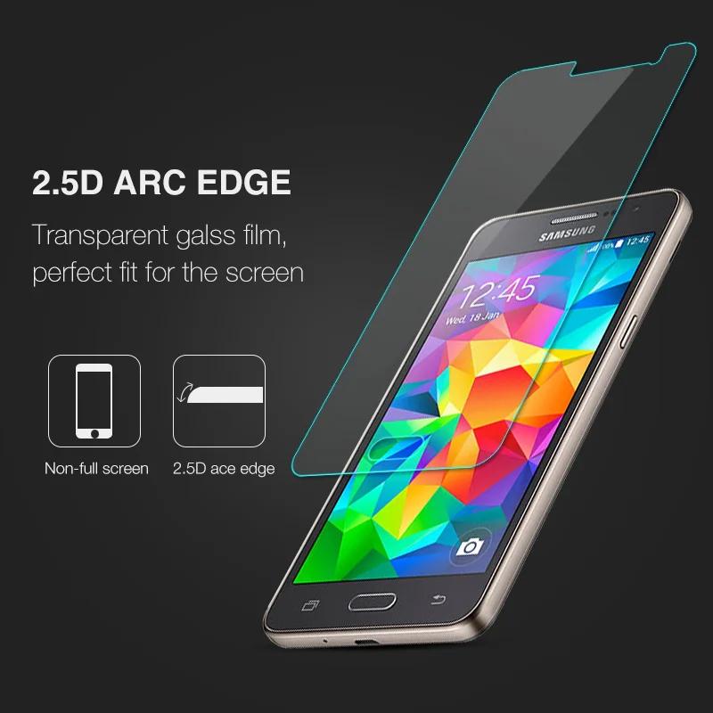 Nicotd закаленное стекло для Samsung Galaxy Grand Prime G5308 Защитная пленка экрана на G530 G531 G530H