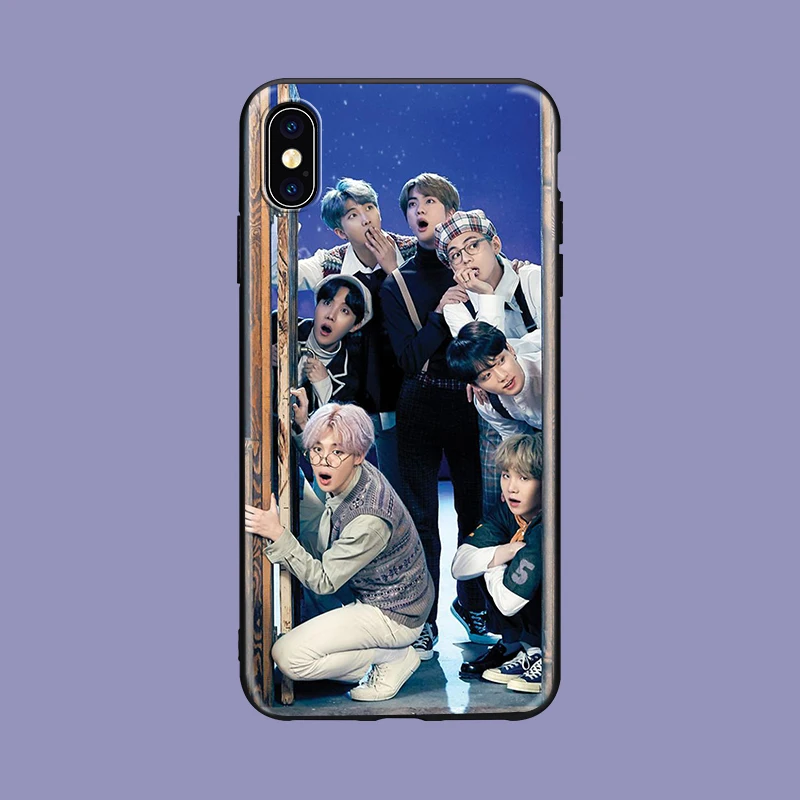 Euphoria Jungkook KPOP MAN мягкий силиконовый черный чехол для телефона для iPhone11 pro 5se 6 6s 7 8 plus X Xs XR max Jimin kim minyun - Цвет: 1065