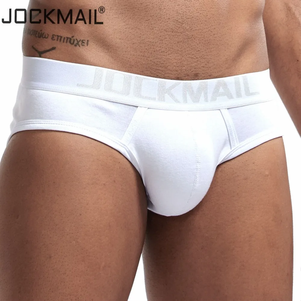 Мужское нижнее белье JOCKMAIL сексуальные хлопковые трусы-бикини для геев мужские
