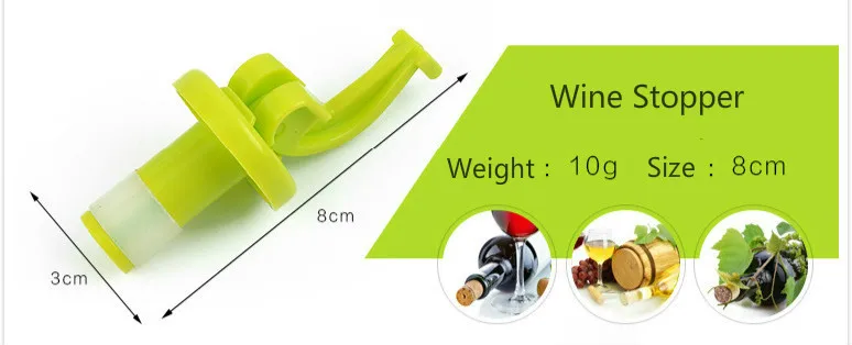 4 шт./компл. новинка силиконовые бутылки вина пробки Пиво Вино из Plug крышку Барная
