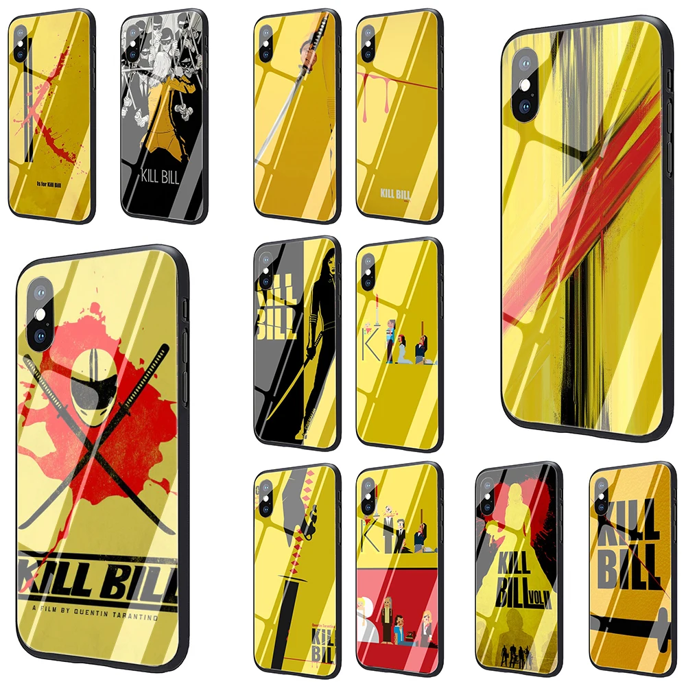 Чехол Kill Bill из закаленного стекла для телефона чехол iPhone SE 2020 5 5s 6 6s Plus 7 8 X XR XS 11 Pro