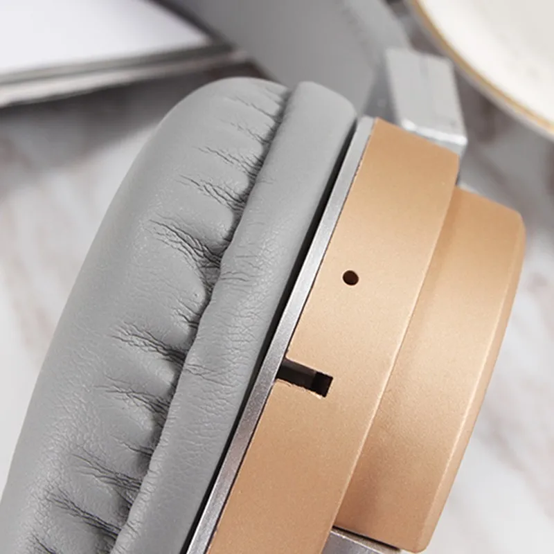 Bluetooth 4,2 с FM SD картой читаемые музыкальные беспроводные наушники складные стильные наушники