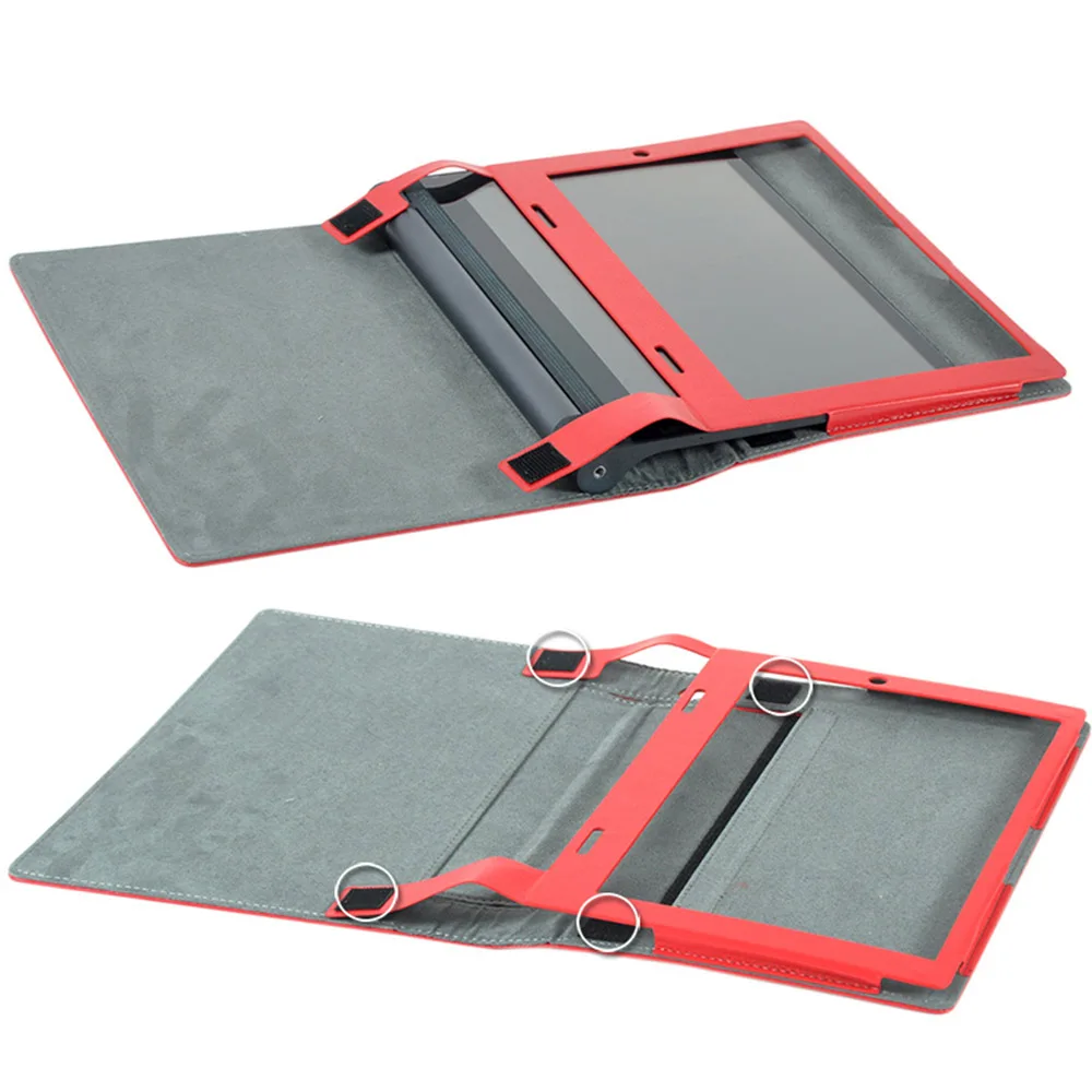 Модный чехол книжка из искусственной кожи с рисунком личи для Lenovo YOGA TAB3 10 X50F/M/L
