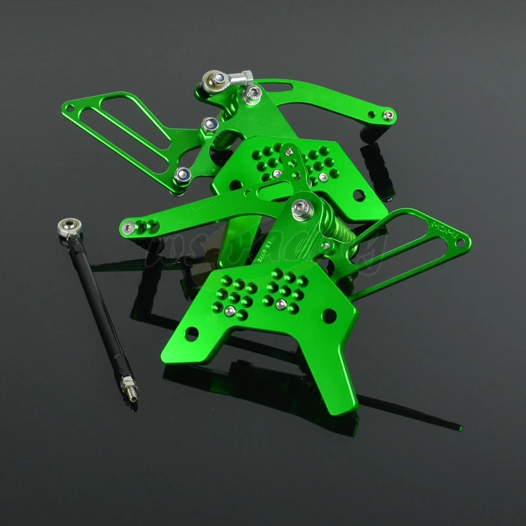 Подножки для мотоцикла с ЧПУ подножки педали регулируемый задний комплект