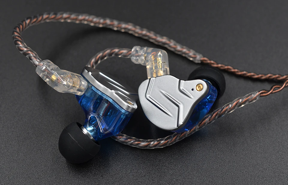 KZ ZSN Pro наушники в ухо гибридная технология 1BA+ 1DD HIFI бас металлические наушники Bluetooth Спорт шумоподавление Гарнитура монитор