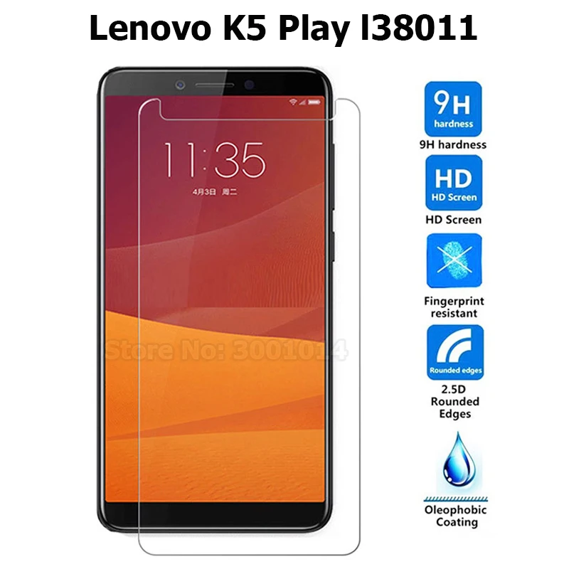 2.5D 9H усиленная Передняя ЖК-пленка для мобильного телефона Lenovo K5 Play Защитная