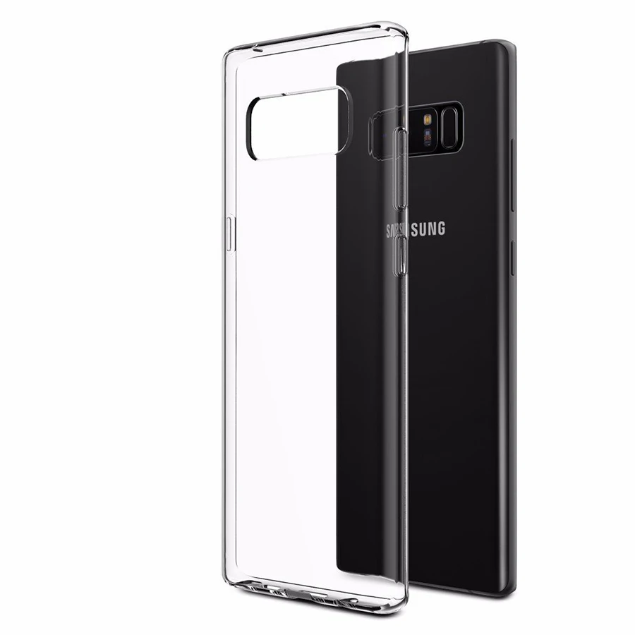 KLOVRRD Clear Soft TPU Case for Samsung Galaxy Note 8 Transparent Protective Cover Ultra thin Protection Note8 | Мобильные телефоны
