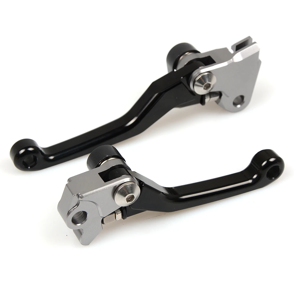 Серебряный ЧПУ поворотный тормоз сцепления рычаги для Honda CRF250R CRF450R CRF 250R 450R 2007 2008