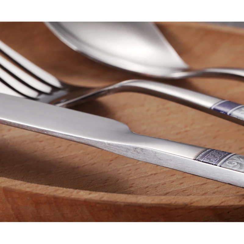 Hoomall Stainless Steel Cutlery Dinner Set Western Home Tableware Party Dining Appliance Kitchen Tools Fork Set Dropshipping
