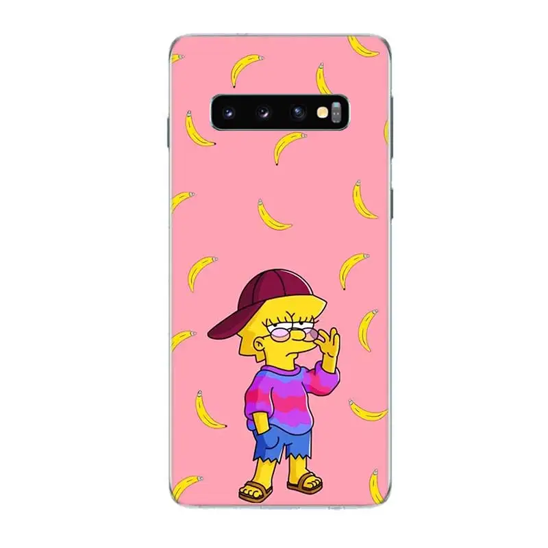 Гомер J. Симпсон печать силиконовый чехол для телефона для samsung S9 S8 A6 A8 J4 J6 Plus+ A7 A9 J8 S6 S7 Edge Note 10 Pro 9 8