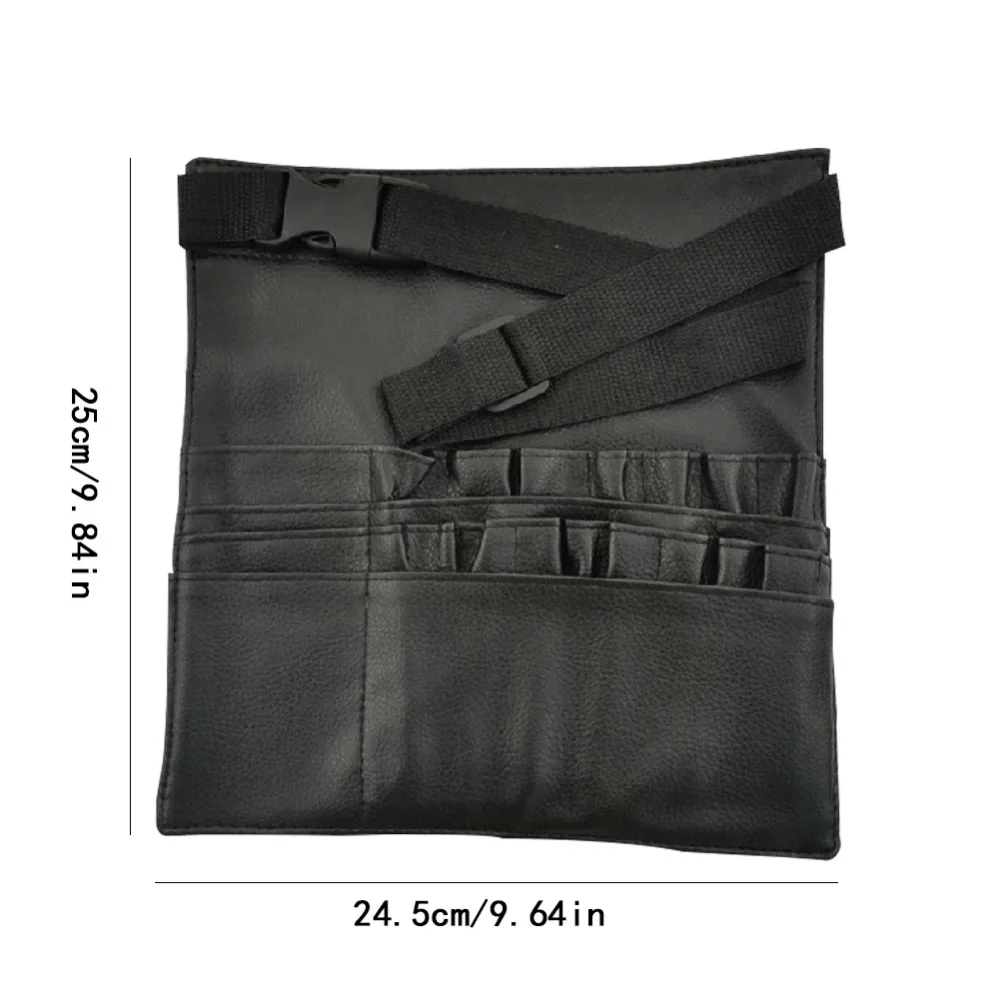 Профессиональный фартук из искусственной кожи для кистей макияжа 1 шт. сумка