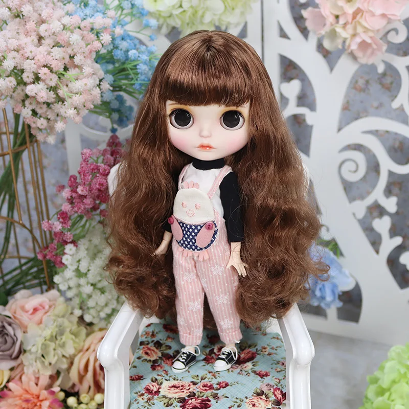 Кукла Blyth, 1/6, шарнирное тело, новинка, ручная роспись, матовое лицо, белая кожа, костюм куклы 30 см, DIY BJD, SD игрушки, подарок с ручной группой AB