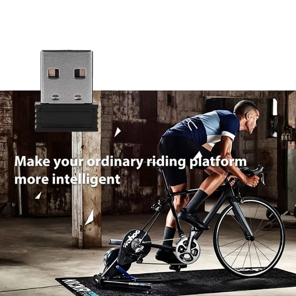 Мини-адаптер USB ANT+ Stick с удлинительным кабелем для Garmin Zwift Bkool Wahoo многофункциональная память высокой скорости