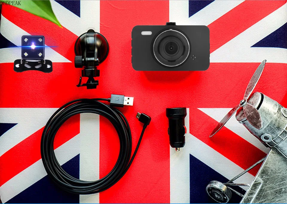 Умный видеорегистратор era 170 градусов 3 0 &quot1080 P 30fps dash cam зеркало заднего вида