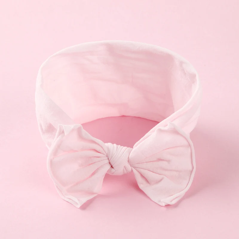 Style D-Crystal pink Нейлон обруч с бантом, универсальный размер, Узел Лук нейлоновые оголовья, широкие нейлоновые головные уборы вы выбираете цвет - Цвет: Style D-Crystal pink