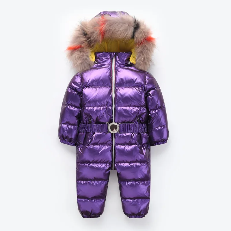 fashipn purple Orangemom/Детский комбинезон; зимнее пальто для маленьких девочек; брендовая куртка для девочек; одежда; утепленное пальто для маленьких девочек; детский зимний комбинезон - Цвет: fashipn purple