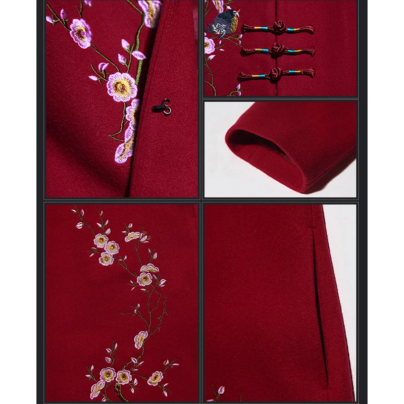 2018 осенне-зимнее женское Шерстяное Пальто дамское тонкое шерстяное пальто