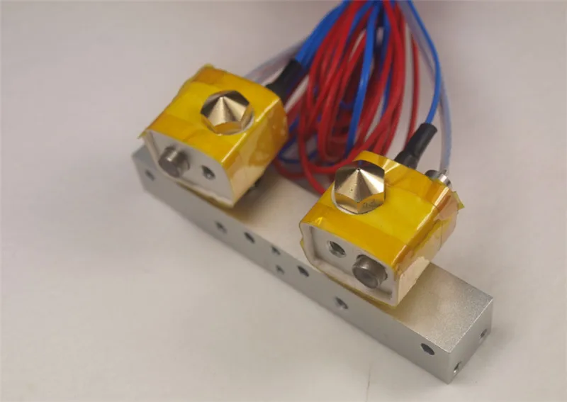 1 set FLASHFORGE dual Extruder Assembly full kit for Flashforge 3D printer hotend spare parts