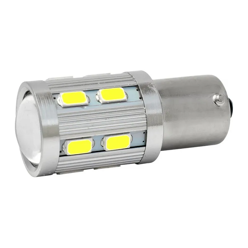 2 шт. 1156 BA15S P21W 16 led 5630 5730 smd Автомобильная задняя лампа тормозной светильник s авто задний фонарь дневной ходовой светильник красный белый желтый 2X