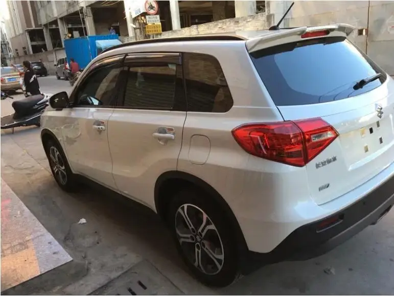 Новый краски заднего крыла багажник спойлер для 16 17 18 Suzuki Vitara 2016 2018 2017 быстро EMS |