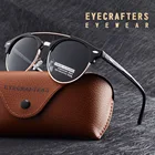 Женские и мужские круглые поляризационные очки, винтажные брендовые дизайнерские зеркальные солнцезащитные очки с двойной перемычкой, 2020