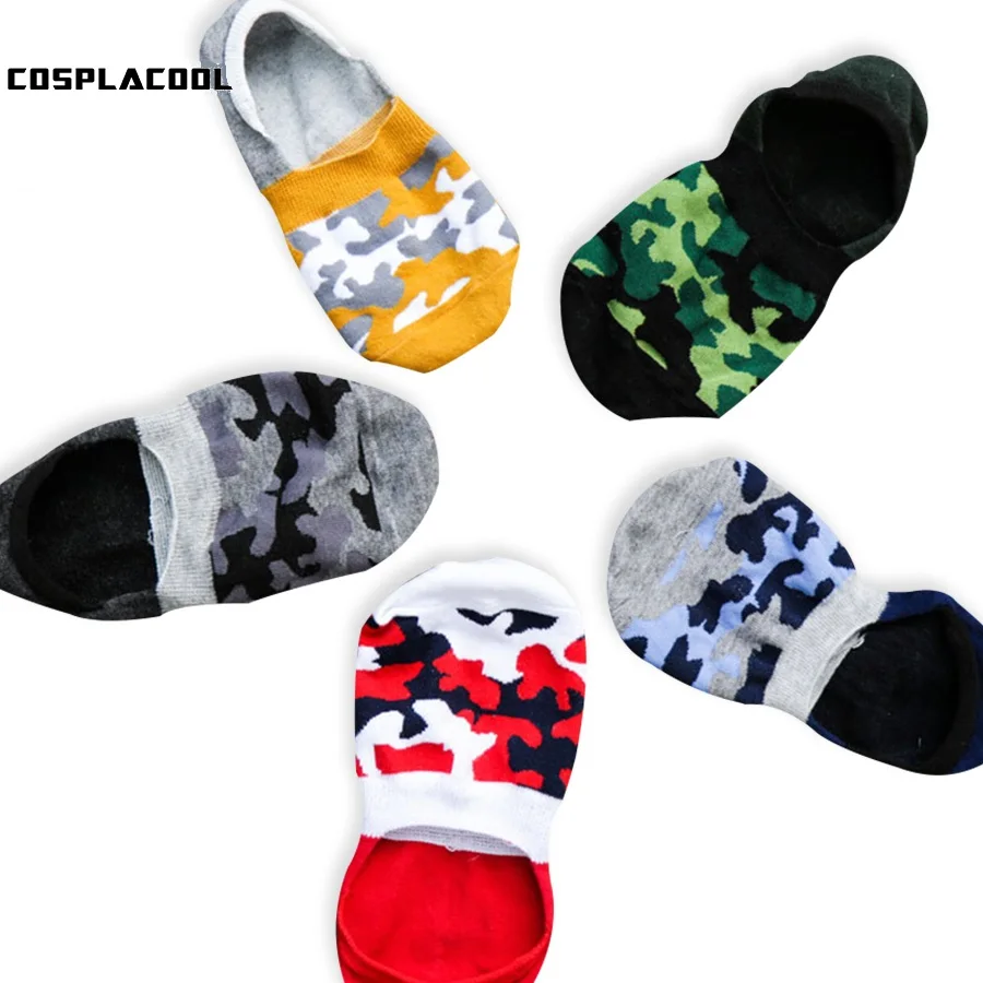 

[COSPLACOOL]NEW spring summer invisible socks men fashion casual men socks comfortable cotton socks Sokken calcetines