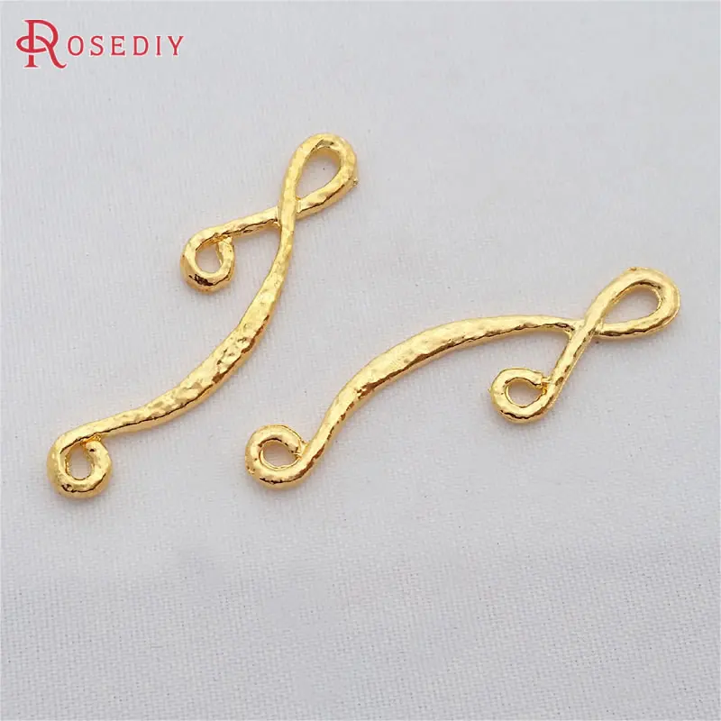 Gold Color Plated 29287) 50 шт 39x10 мм золотой цвет цинковый сплав соединитель стержня соединить Подвески Diy ювелирных изделий Аксессуары оптом - Цвет: Gold Color Plated