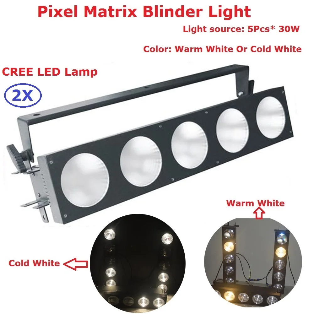 2xlot Цена по прейскуранту завода 5eyes 5X30W LED COB свет DMX сценическое освещение