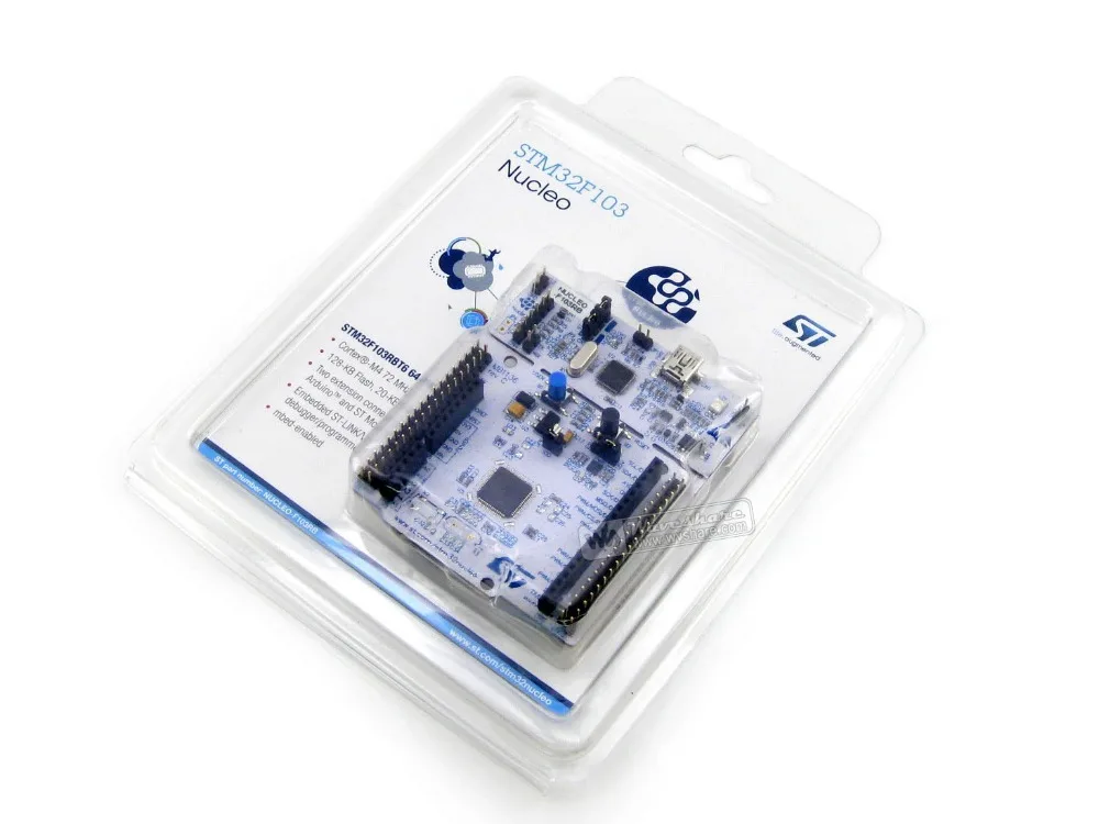 STM32 нуклео оригинальный NUCLEO-F103RB # STM32F1 STM32F103 STM32 плата со встроенным ST-LINK