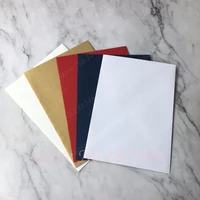 50pcs rectangle white envelope or ivory envelope use to loaded wedding invitation cardsgreet cards
