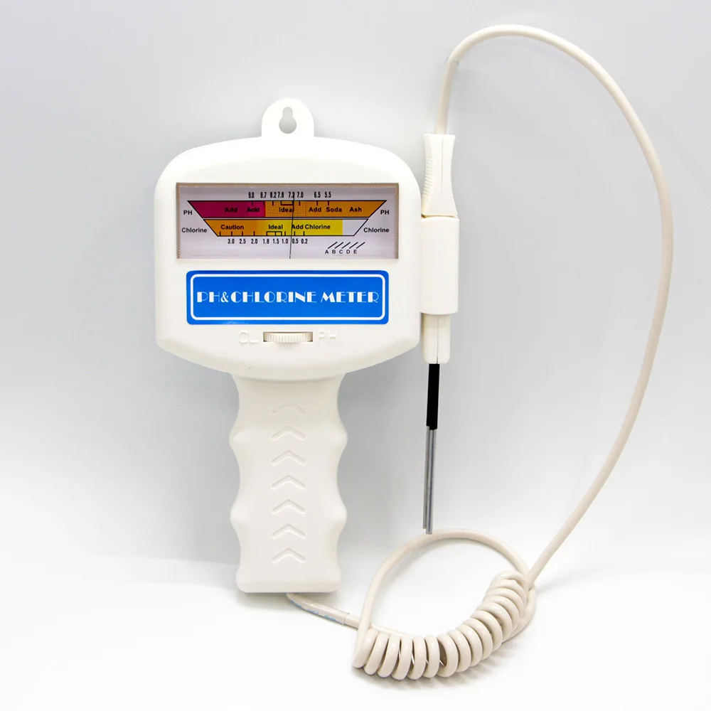 Электронный тестер качества воды PH 5.5 9.0 хлора 1.2 1.7ppm остаточного детектор