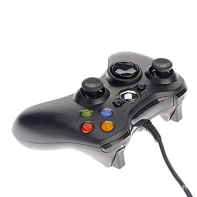 BLUELOONG проводной джойстик геймпад черный контроллер для Xbox 360 официальный Microsoft PC