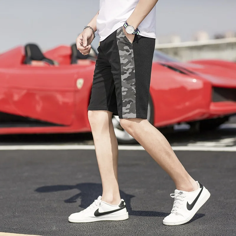 

Japanese Casual Shorts Men Drawstring Red Striped Streetwear Mens Shorts Summer Men Shorts Beach 5XL Clothing 2019
