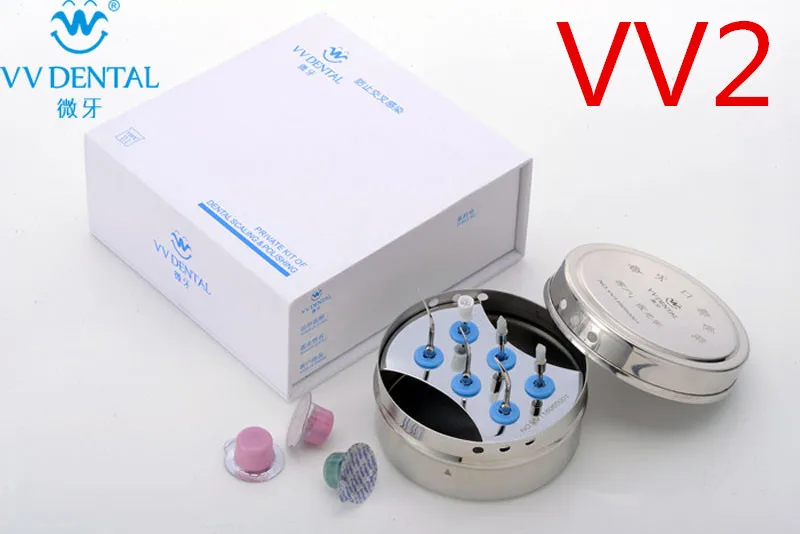 

Dental kit whitening VV2 dental perio scaler tips for periodontic disease treatment fit EMS/WOODPECKER Teeth Whitening Equipment