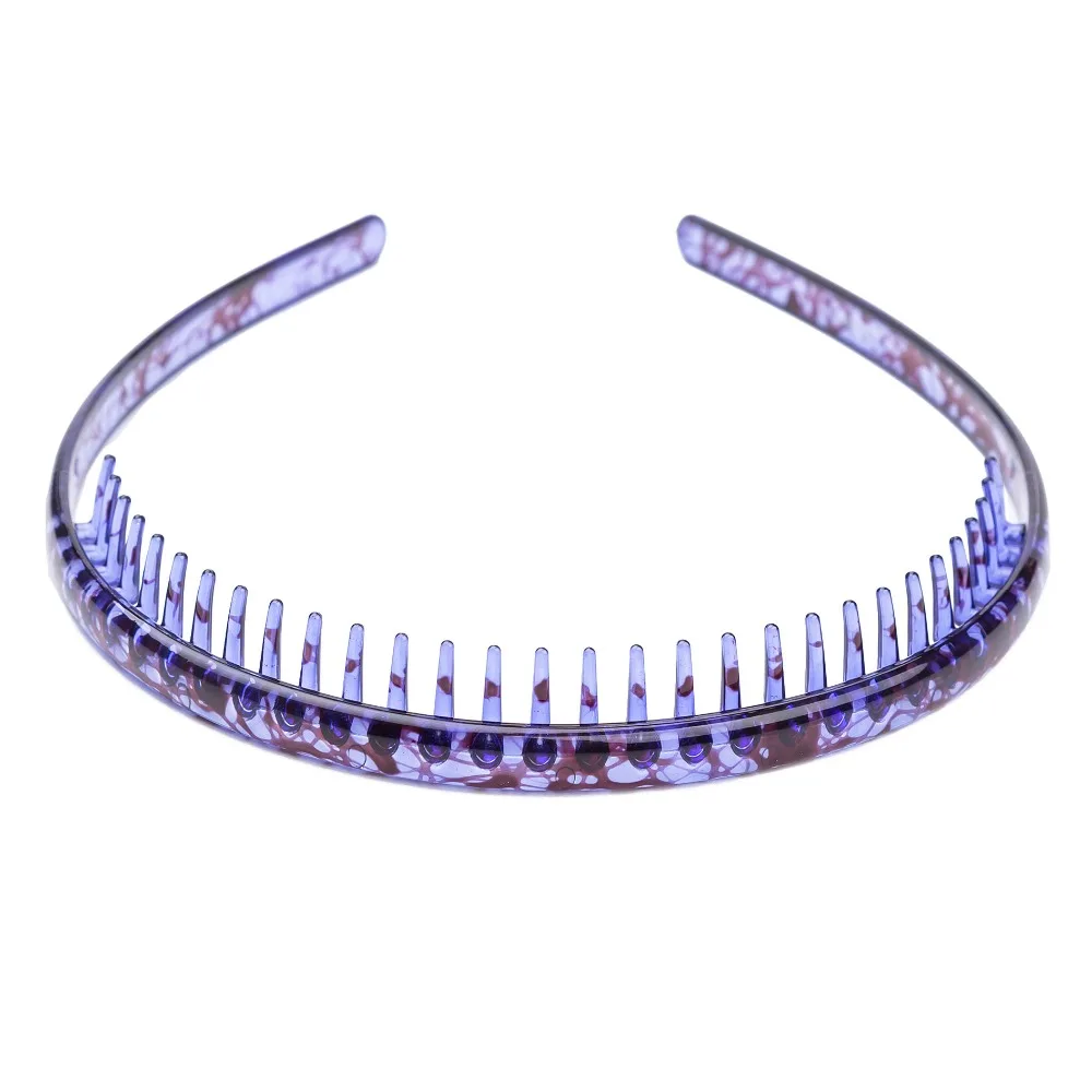 Ободок для волос 1 6 см в ширину цветные аксессуары не скользит Прорезыватель