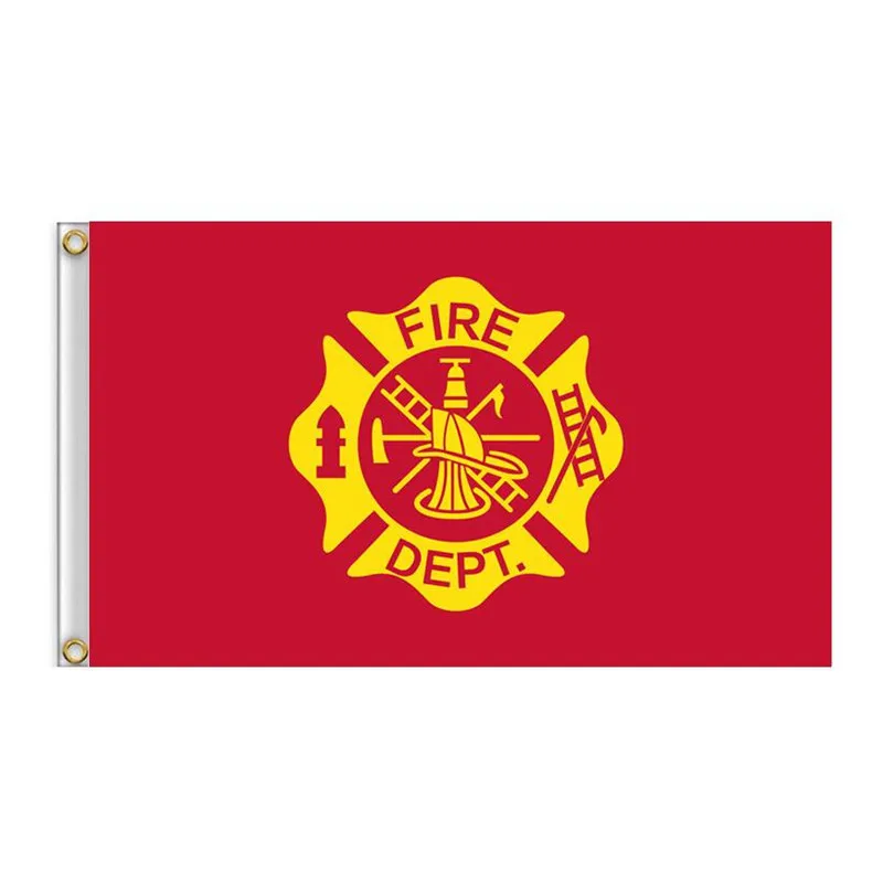 

Флаг американского пожарного отделения 3x5 футов, большой высококачественный флаг, домашний декор, полиэфирный Летающий баннер 90 см x 150 см