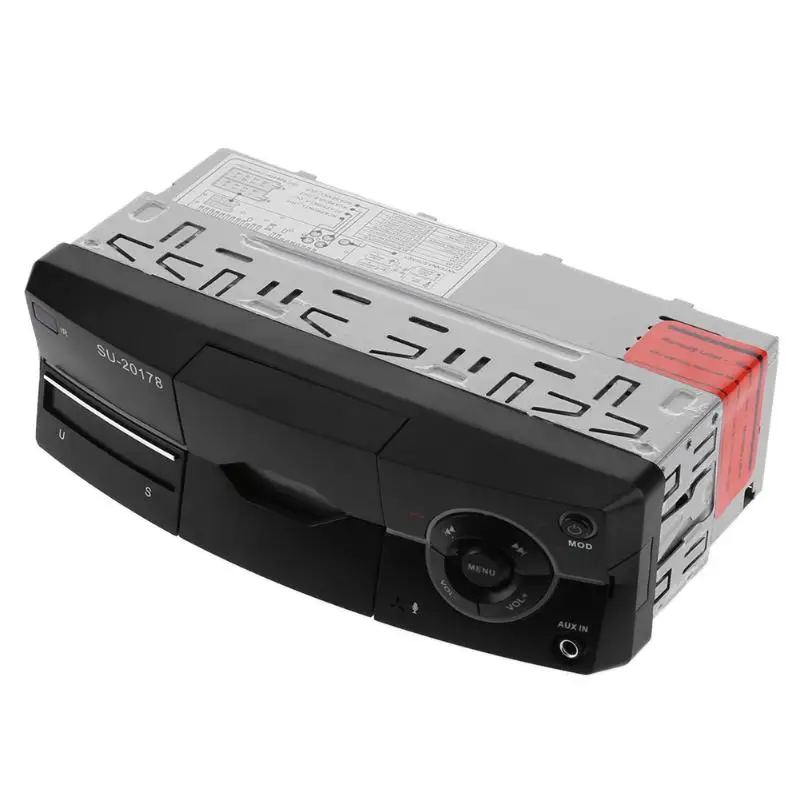 12 В ЖК MP3-плеер FM Радио стерео аудио Музыка USB SD цифровой Bluetooth с в тире с пультом дистанционного управления