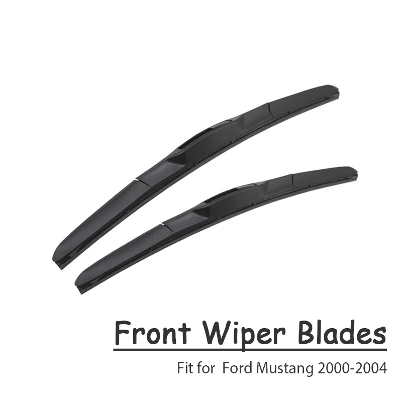 For Mustang 2000-04 BOOMBLOCK 2 шт. автомобильные аксессуары ветровое стекло резиновый очиститель лезвия рычаг комплект для Ford Mustang IV V VI 4 5 6 th GT - Цвет: For Mustang 2000-04