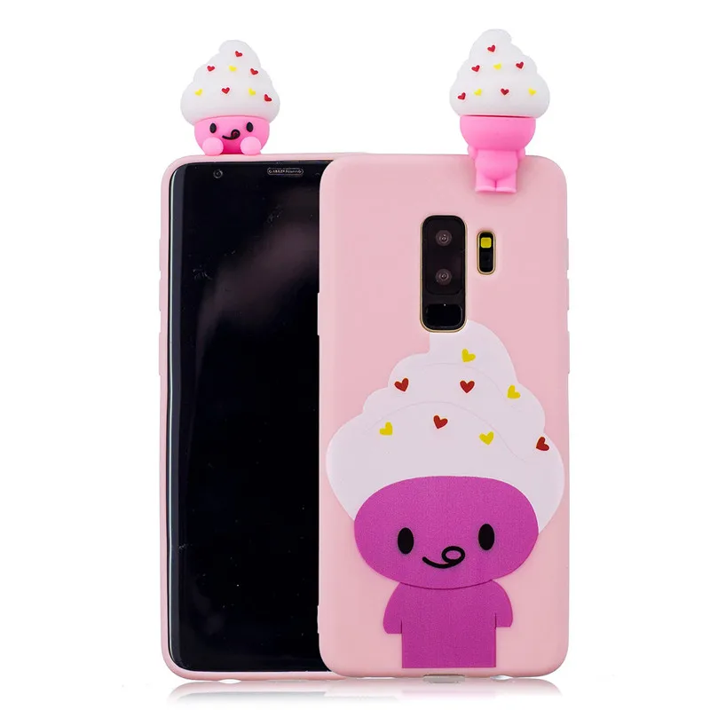 3D Мягкий Силиконовый ТПУ чехол для Samsung Galaxy S10E S10 Plus S8 S9 S7 S6 Edge Note 9 8 милый Панда Сова