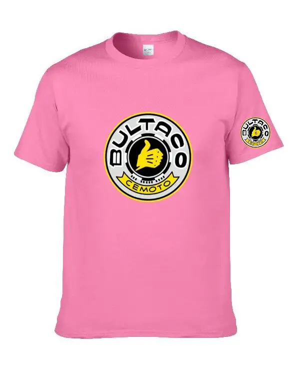 2018 HOT Bultaco Spain Motorcycle Logo T-shirt 15colour | Мужская одежда