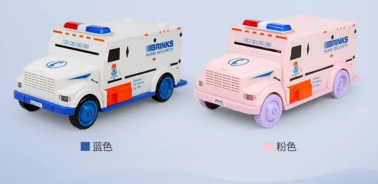 1 шт. бронированный автомобиль дизайн наличные автоматически Копилка монеты