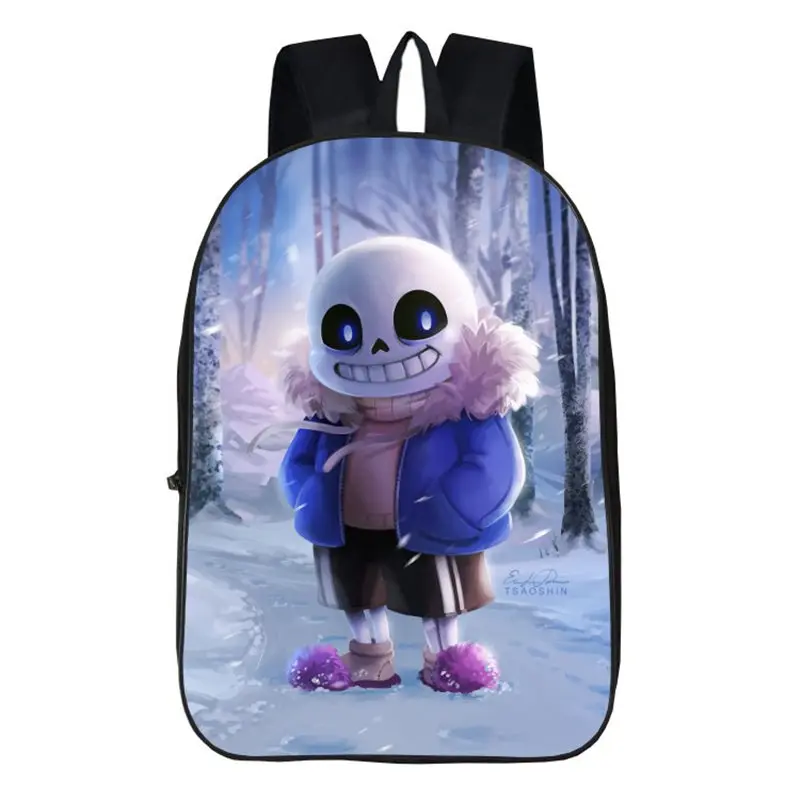 Популярные школьные ранцы для игр Undertale Sans Frisk детский рюкзак с персонажами из