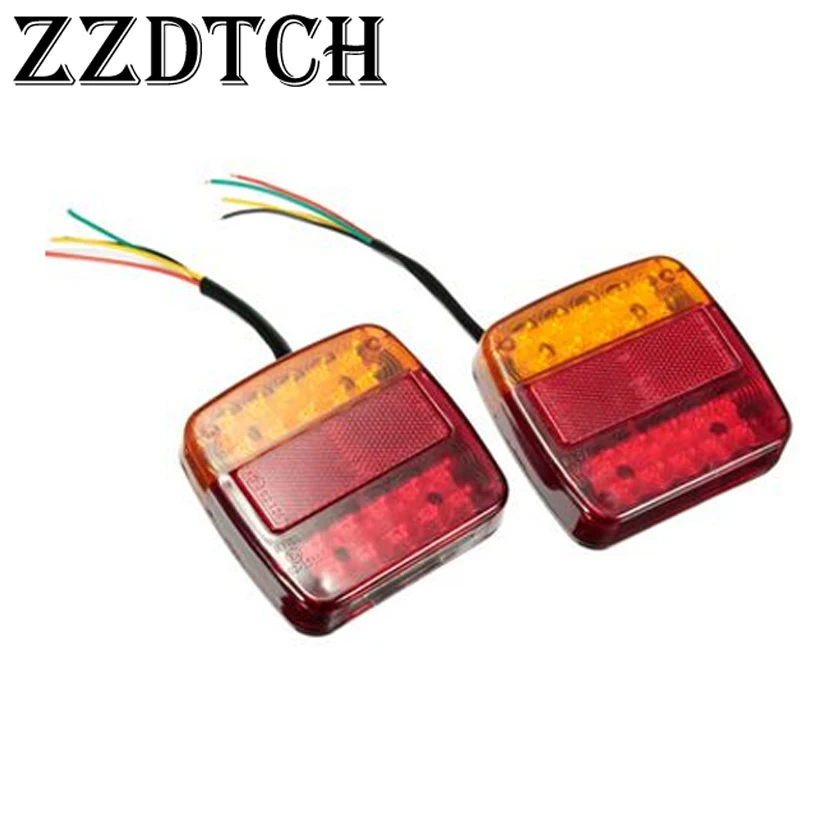 ZZDTCH отражатели 2 шт мощностью 12V 20 светодиодный фонарик лампы которые