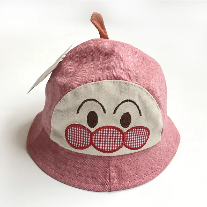 Детские повседневные солнцезащитные шляпы с рисунком для девочек кепка