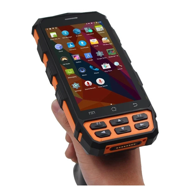 IP65 прочный мобильный ручной UHF RFID LF считыватель с пистолетной рукояткой и