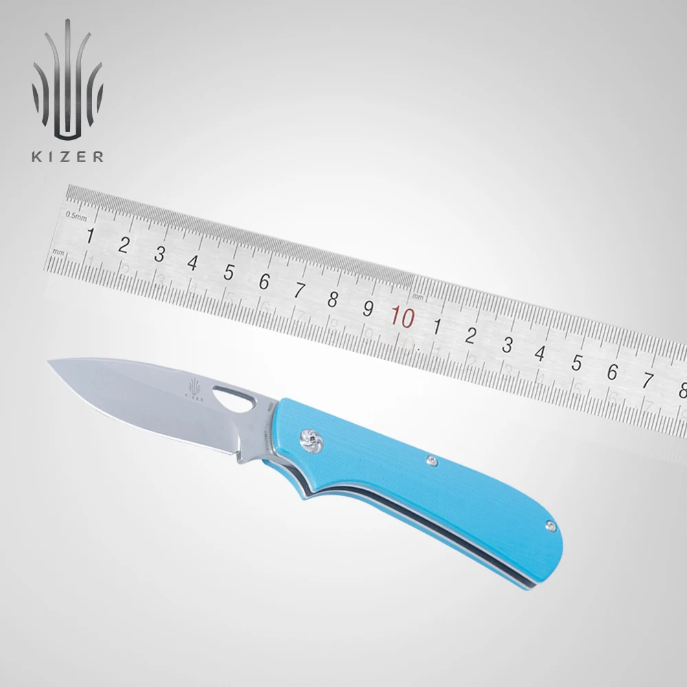 Складной карманный нож Kizer, нож для выживания, Zipslip, новинка, G10, тактический охотничий нож, edc, ручные инструменты