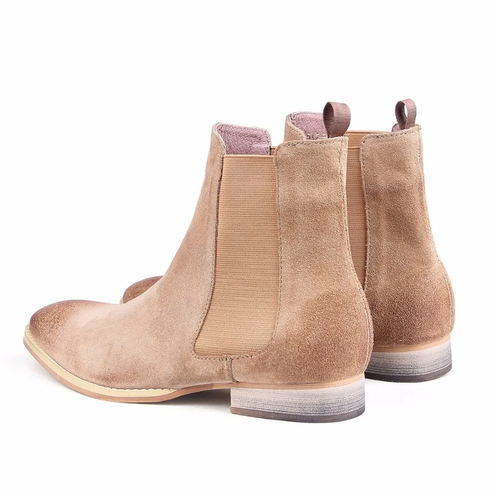 2018 Новые Модные Качественные осенние ботильоны для мужчин Классические мужские