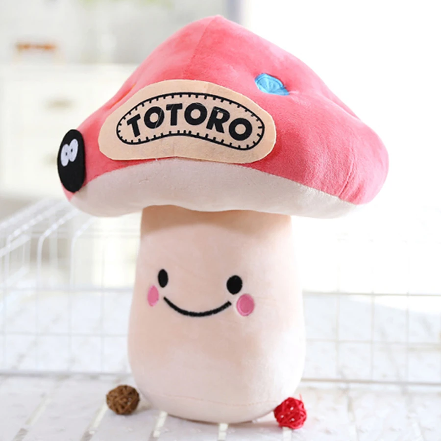 Cute Mushroom Plush Toy Pillows Large Stuffed Baby Doll Christmas Soft Toys Pillow Pelucia Children For Girls 80A0106 | Игрушки и хобби