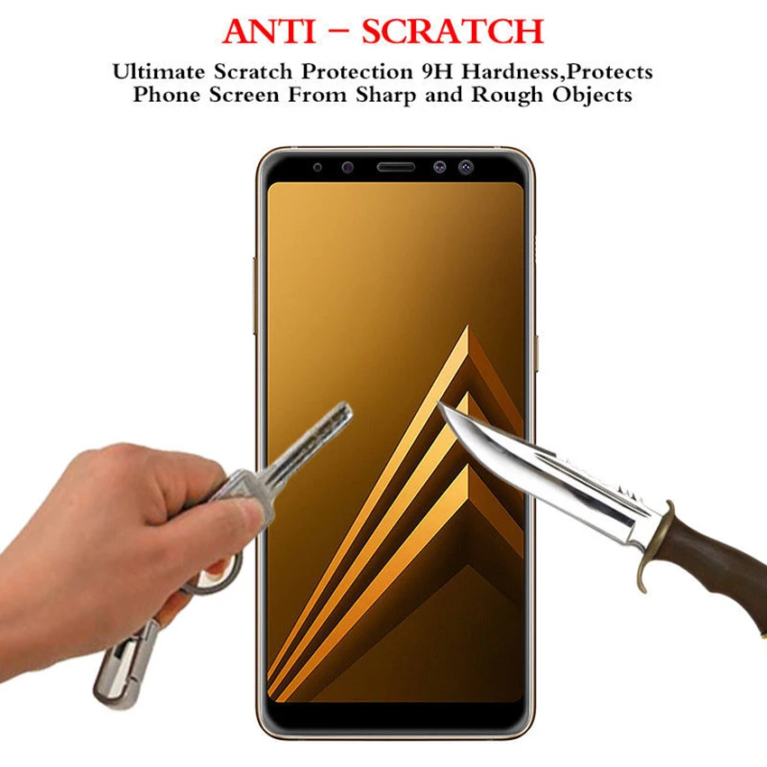 3D полное покрытие Закаленное стекло Защитная пленка для экрана Samsung Galaxy