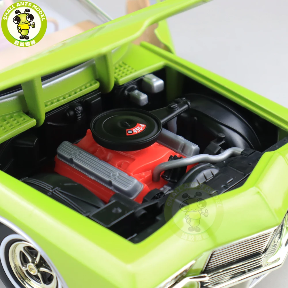 1/18 1971 Buick RIVIERA GS Road Подпись литая под давлением Модель автомобиля игрушки для мальчиков и девочек подарок